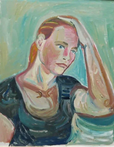 Susannes Trauer ÖL, 50 x 40, 2016